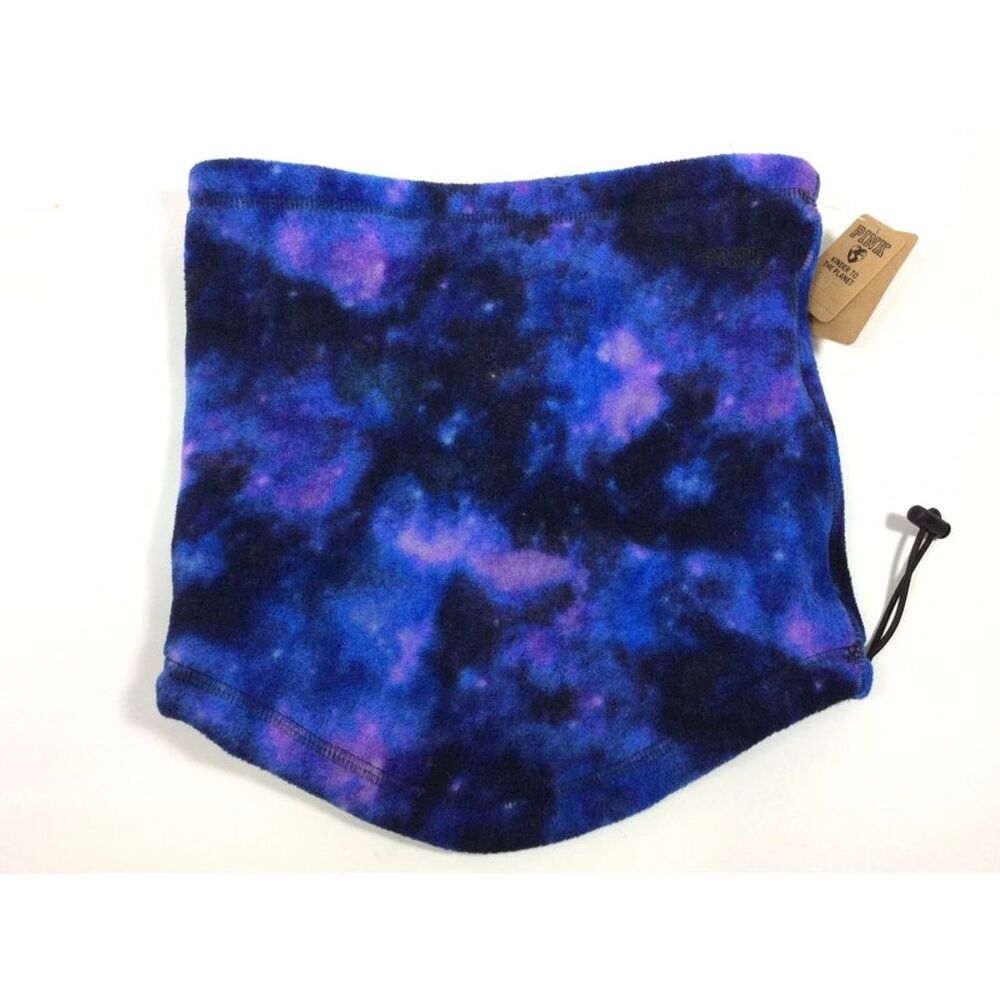 Victoria's Secret PINK Women's Fleece Neck Warmer Scarf Multicolor